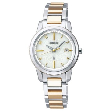 seiko SK037 精工錶 Lukia SK037 1B35-0AN0KS(SSQV082J) 太陽能電波鈦金屬女腕錶/白面 28mm｜樂天全館特惠中★指定刷卡回饋10%