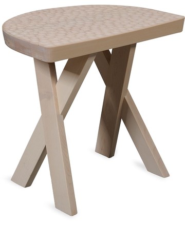 Zanat - Touch Half Moon' stool - unisex - Maple - One Size - Brown