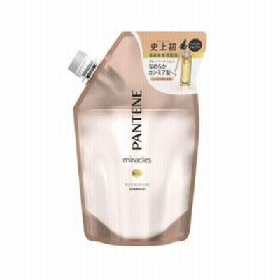 P&G パンテーン ミラクルズ リッチモイスチャー シャンプー 詰め替え用 440ml
