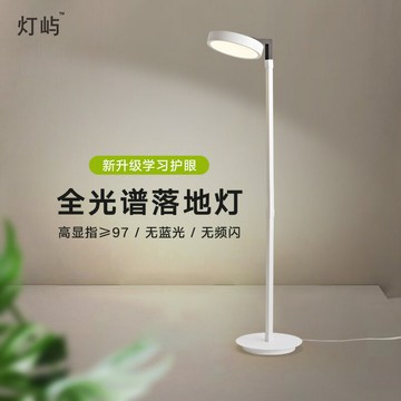 全光譜落地燈2024年新款兒童房書桌燈現代簡約落地臺燈智能鋼琴燈 雙11全館免運