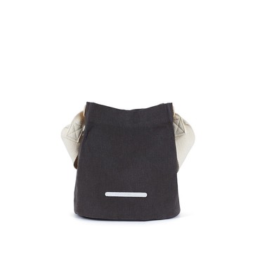 RAWROW-城市系列-帆布水桶包(小)-炭黑-RCR711CH