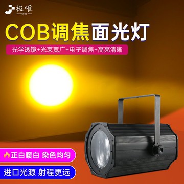 台灣公司貨 免運 可開票 舞台燈 噴霧機 激光燈 補光燈 防水調焦COB面光燈LED手動聚光帕燈會議廳禮堂婚慶演出設備補光燈