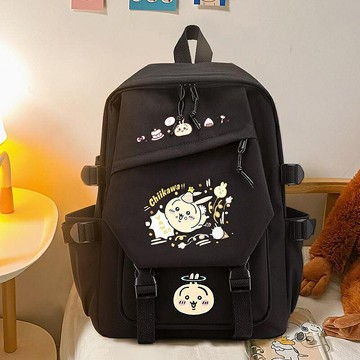 chiikawa 大容量書包 女生學生高顏值ins日系小眾雙肩背包 烏薩奇 好物推薦