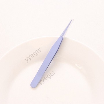 熱銷好物 學生鑷子手工diy彩色尖頭彎頭馬卡龍睫毛手工手賬鑷子不鏽鋼鑷子 10・20