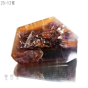 💜夢幻斗篷列木里亞水晶拋光晶柱25-13號 (列木尼亞/雷姆尼亞/Lemurian) ~巴西