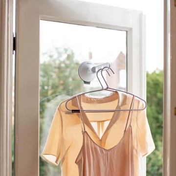 Brabantia 吸盤式掛衣勾1入兩色任選(淺灰/深灰) - 淺灰