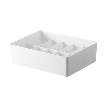 內衣收納盒 10格  11 x 7.5cm  白色  1個