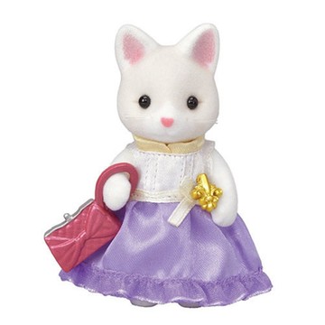 任選 森林家族 TOWN 奶油貓小姐_EP29430 EPOCH