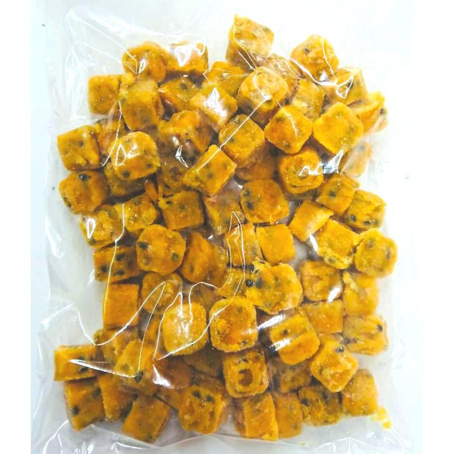 冷凍パッションフルーツ 500ｇ パッションフルーツ果汁 キューブ（ベトナム産） 安心の国内リパック品