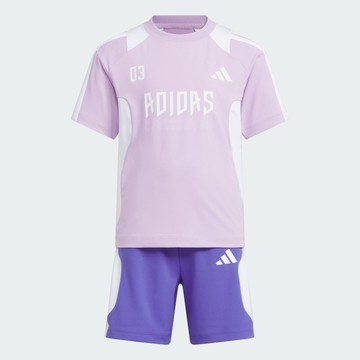 adidas SPORTSWEAR 運動套裝 短袖/短褲 童裝 KF2661 官方直營