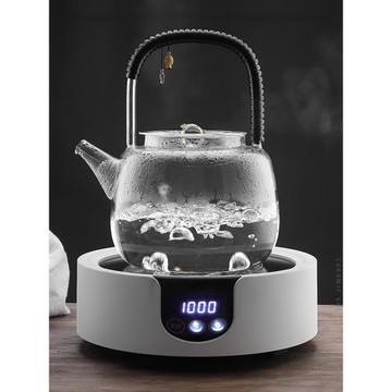 玻璃燒水壺家用陳皮煮茶壺過濾泡茶耐熱提梁壺茶器功夫茶具電陶爐
