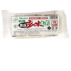 黒豆入玄米もち 300g(6個)｜オーサワジャパン  取寄せ