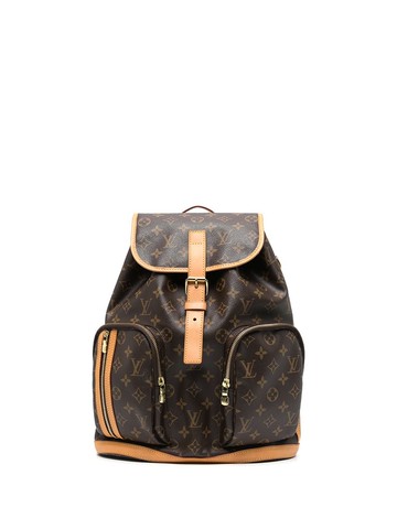 Louis Vuitton - 2014 pre-owned Bosphore backpack - women - PVC - One Size - Brown