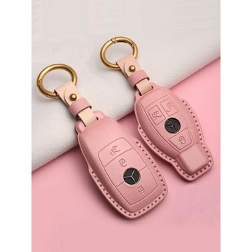 適用奔馳鑰匙套女cls300包glc260gla200殼c260c200coupe扣cla200