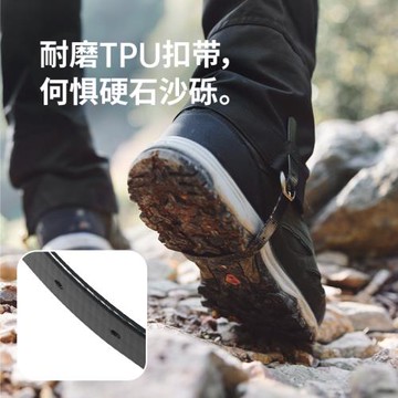 挪客雪套戶外登山防水徒步鞋套雪地護腿沙漠防沙腳套雪山防雪裝備