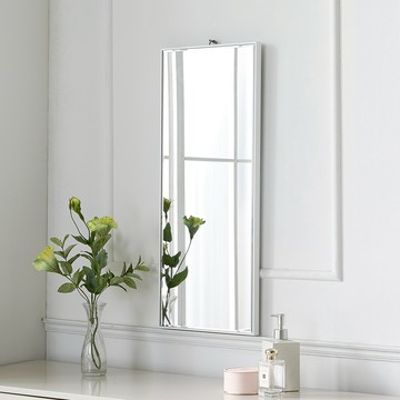 浴室專用壁掛鏡 大  白色