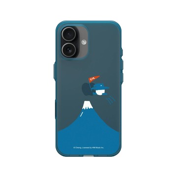 iPhone 17 Clear (相機按鈕) 夜幕藍 - 馬來貘 Laimo - 登上富士山