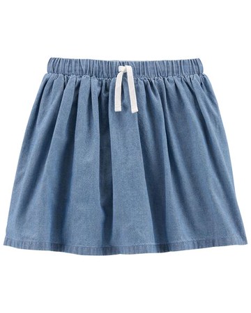 Kid Chambray Skort