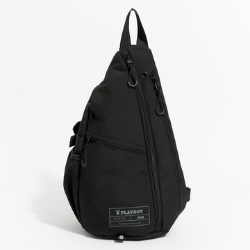 PLAYBOY - 單肩包  Edgy系列 - 黑色/152-1002-09-7