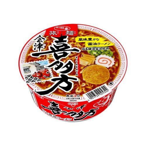 サッポロ一番 旅麺 会津・喜多方 醤油ラーメン カップ麺 サンヨー食品