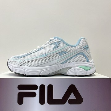 FILA Circuit 女生 藍白色 厚底 緩震 運動 慢跑鞋 5-J907A-133
