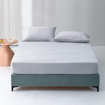 BELLE VIE 極凍酷涼冰紗 高彈涼感床包 雙人/雙人加大尺寸適用  冰川灰  ONE SIZE