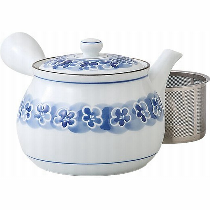 ポット ティーポット 急須 Ssストレーナー 茶こし付 磁器 Ss急須 濃帯梅 おしゃれ おすすめ ギフト お祝い プレゼント 贈り物 かわいい 引 通販 Lineポイント最大0 5 Get Lineショッピング