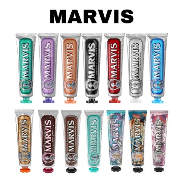 MARVIS 義大利 薄荷牙膏 多款 75/85ml 清爽 清新 好口氣 附發票現貨 ｜滿額領券最高現折$200⚡保養 美妝 品牌香氛 【心心哈德】