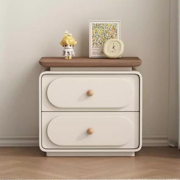 免運附發票 工廠直銷 最低價 新款實木床頭櫃簡約輕奢小型皮質臥室家用床邊櫃收納 出貨快 售後保障CH8220