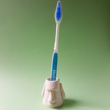 創藝皂學｜摩艾 硅藻 擴香石 香磚 薰香石 新年 交換禮物 牙刷座 乾爽洗手枱