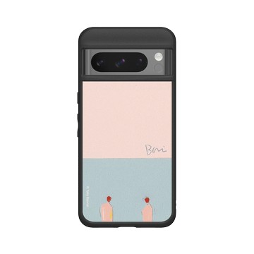 Pixel 8 Pro SolidSuit 黑 - Taku Bannai 坂内拓 - Fly away｜在粉藍之中漂流