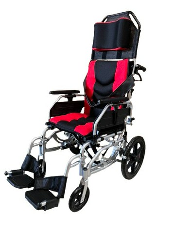 永大醫療~富致康特製輪椅/高背輪椅FZK-Ac鋁合金躺式輪椅(輪椅-B款+附加a+c功能(長照一般戶補助11800元)每台15000元