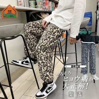 感謝報恩 トラックパンツ S レオパード 総柄 leopard 新品 - crumiller.com