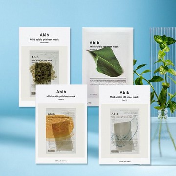 韓國 Abib~pH弱酸性面膜(30mlx10片／盒) 款式可選
