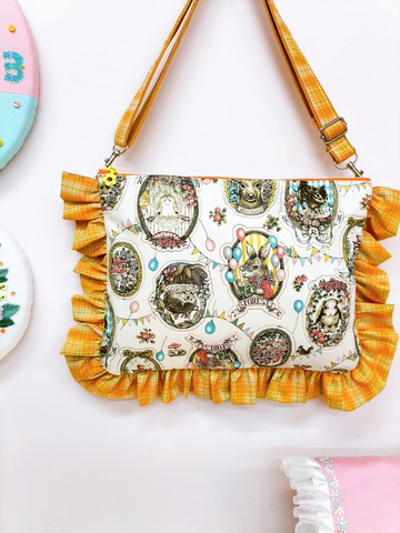 睡夢抱枕包系列-小動物森林樂園-橘