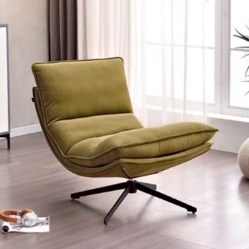 【obis】Simi旋轉休閒椅(單人沙發)淺綠