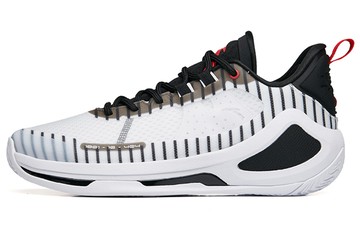 ANTA ALIEN 3 LOW BASKETBALL SHOES WHITE BLACK RED