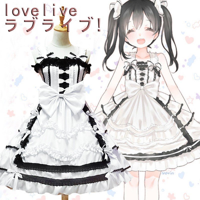 ラブライブ 矢澤にこ ワンピース ロリータ 姫系 ドレス アニメ 礼服コスプレ衣装 覚醒 リボン かわいい パーティー 仮装 演出 通販 Lineポイント最大get Lineショッピング