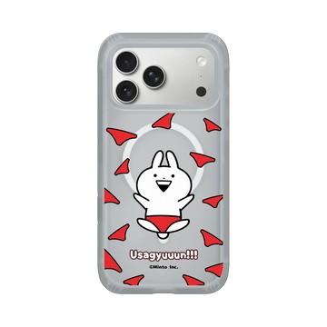 iPhone 17 Pro Max AirX 流變灰 - Usagyuuun 小突兔 - 熱情紅褲褲