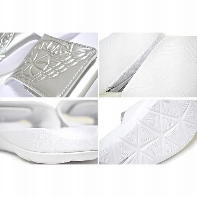 ナイキ ジョーダン ハイドロ 7 NIKE JORDAN HYDRO 7 white/metallic