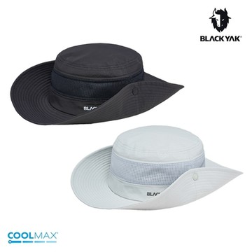 BLACKYAK 韓國 YAK透氣圓盤帽(淺灰/深灰) | 透氣 圓盤帽 遮陽帽 登山必備 休閒帽 登山帽|BYBB1NAF01