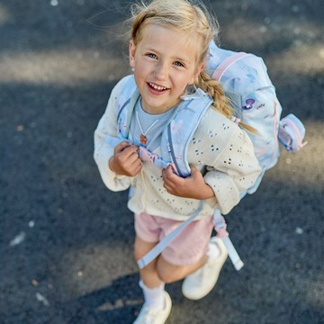 挪威Frii Retro 22L輕量護脊書包-美人魚