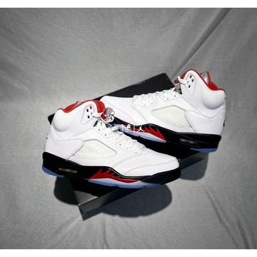 【逢甲 FUZZY】Nike Air Jordan 5 Fire Red 白紅 流川楓 男鞋 女鞋 DA1911-102