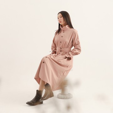 【經典原創】Yiwei_依偎綁帶洋裝_CLD517_粉紅