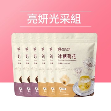 【糖鼎黑糖】  亮妍光采組 玫瑰四物+冰糖菊花