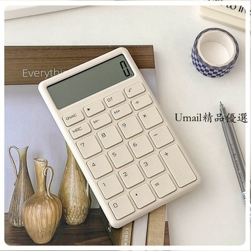 隔日達 台灣現貨 ins簡約風計算器 12位辦公小型便攜考試計算機 生活財務會計工具
