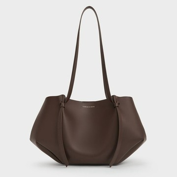 【CHARLES & KEITH】熱銷補貨色 Calla 抓皺托特包｜大容量包款｜送禮推薦｜快速出貨｜小CK｜官方直營