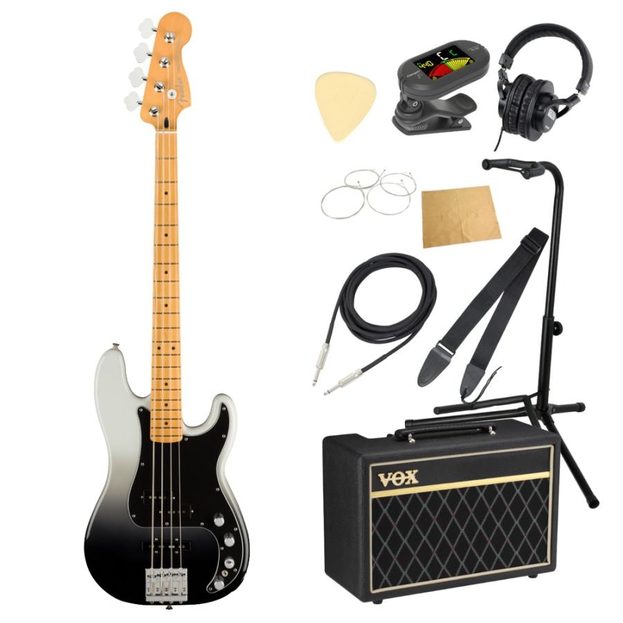 Fender フェンダー Player Plus Precision Bass SVS エレキベース VOXアンプ付き 入門10点 初心者セット