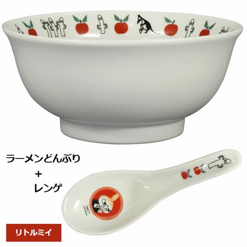 ムーミン レンゲ付 ラーメン丼 3セット MOOMIN 楽天市場】ムーミン レンゲ付ラーメンどんセット (ムーミン/リトルミイ
