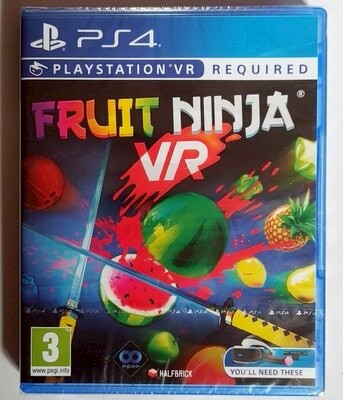 美琪PS4 VR遊戲 水果忍者 切西瓜 Fruit Ninja VR 中文英文合版